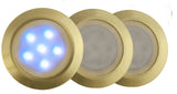 LED-GR01 földbe süllyesztett LED szett – 3×0,5 W, kék