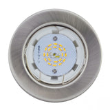 KIT 57A-3X3W LED beépíthető mélysugárzó szett – GU10, matt króm