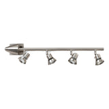 LANDLITE MW-5417/4W fali spotlámpa, ezüstszínű, 4×GU10, max. 4×50 W