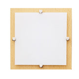 MELIA fali/mennyezeti lámpa – 16,5 cm, 1×G9 40 W, 230 V, világos fa/fehér üveg/nikkel