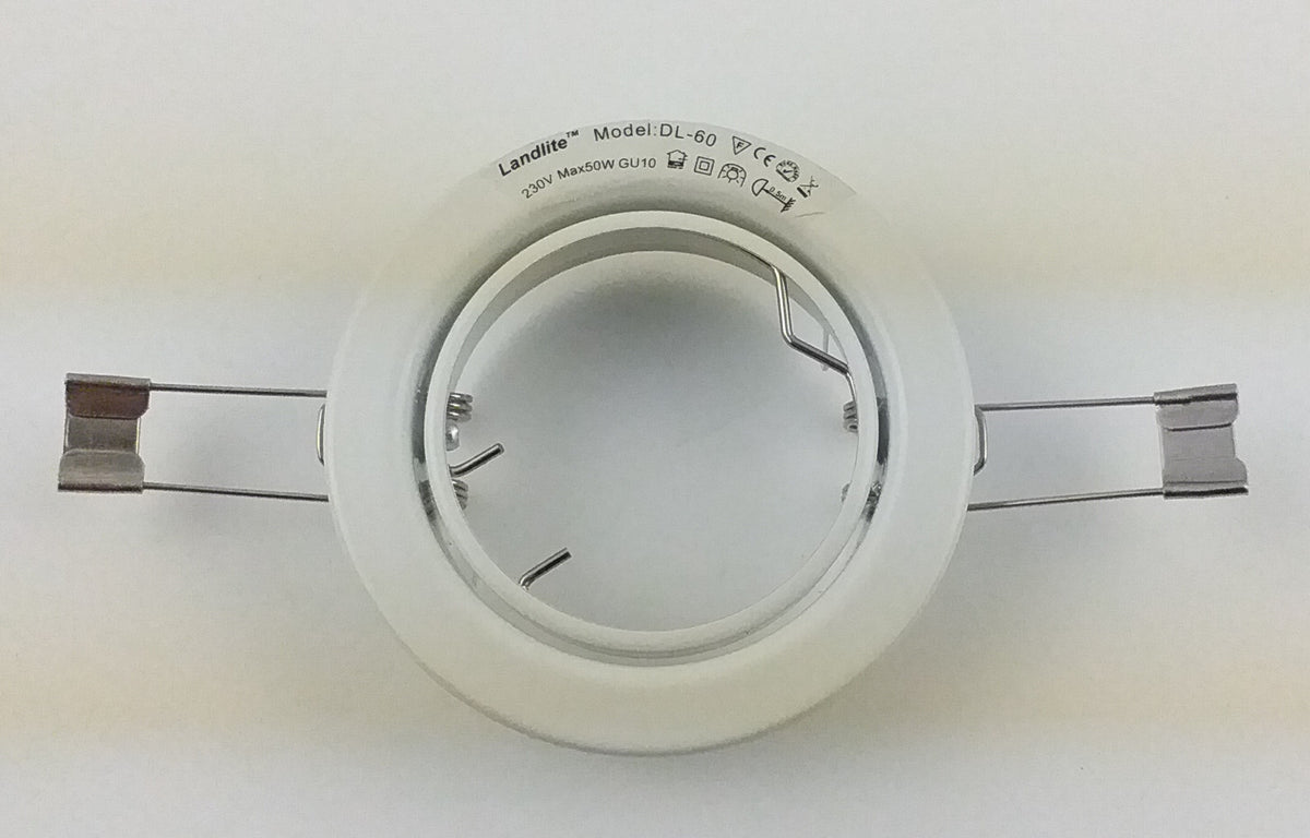 DL-60 (230V) white, Downlight, industrial package