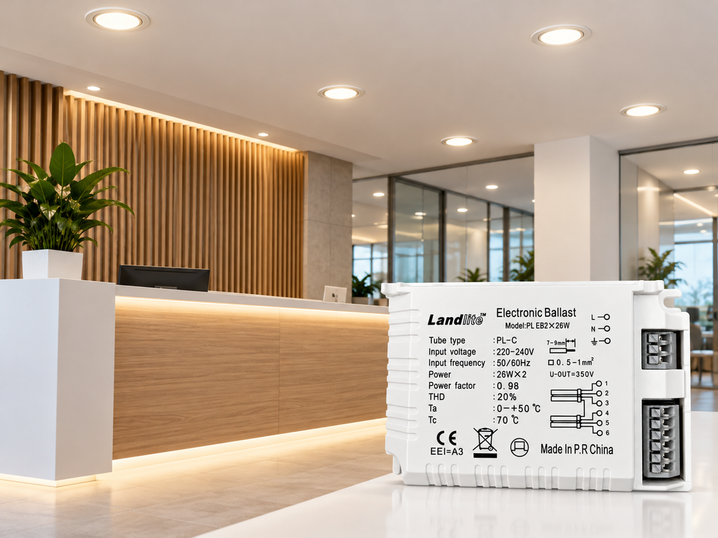LANDLITE EBT-226 előtét G24q-3 4 tűs fénycsőhöz – 01CEL037B