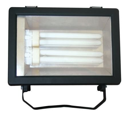 FL-226B black w/lamps w/ballast, Flood Light