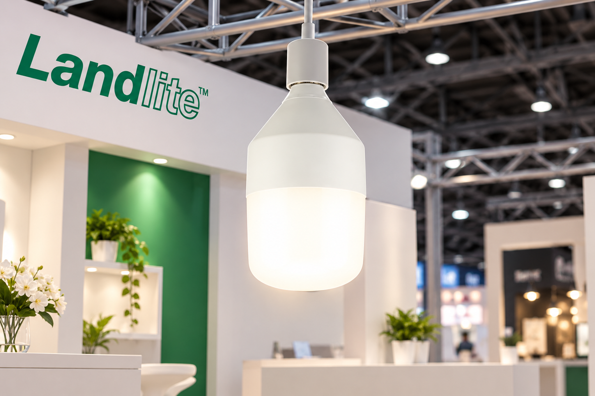 LANDLITE LED E27 55W T140 5300lm 4000K – csarnokvilágító