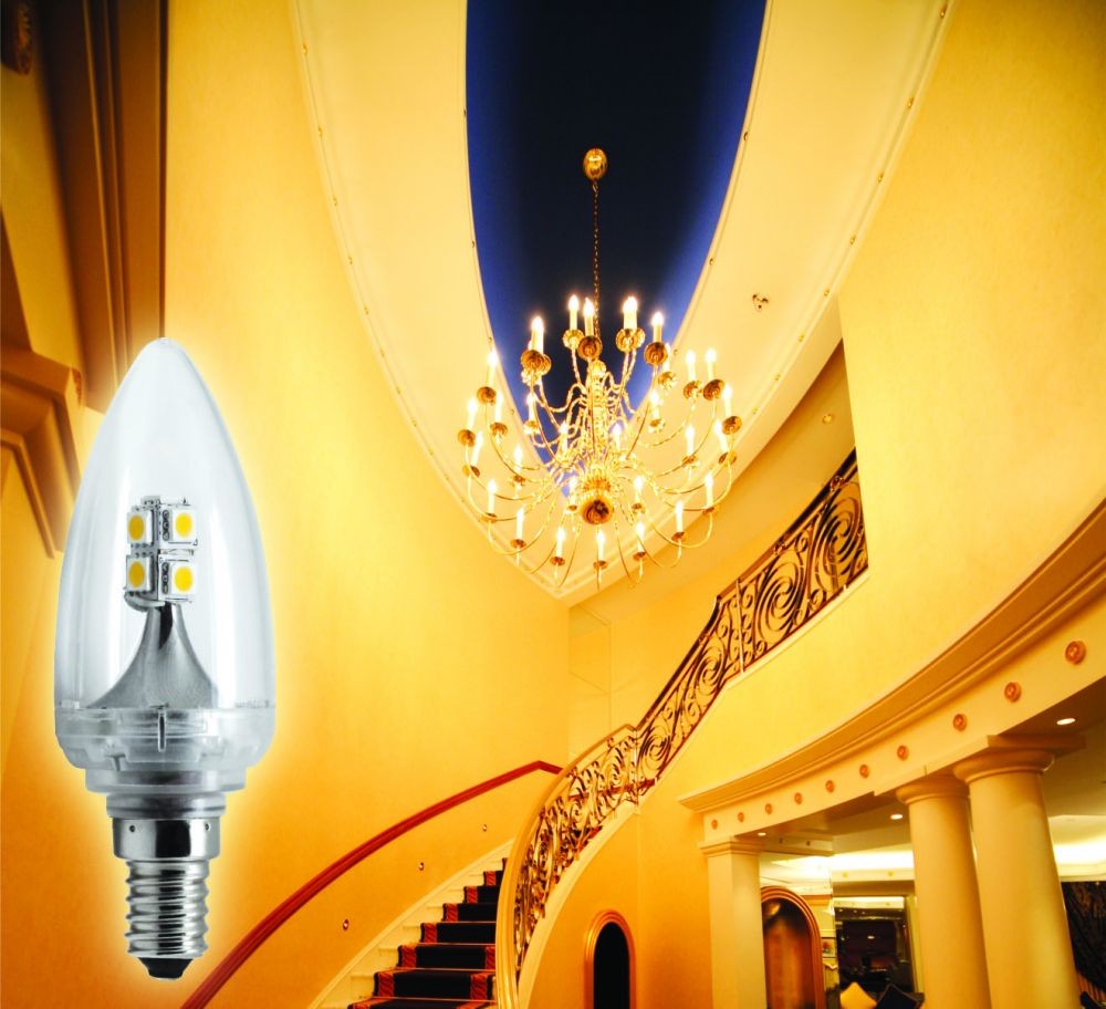 LED-C35-509-2W E14, warmwhite, LED Lamp