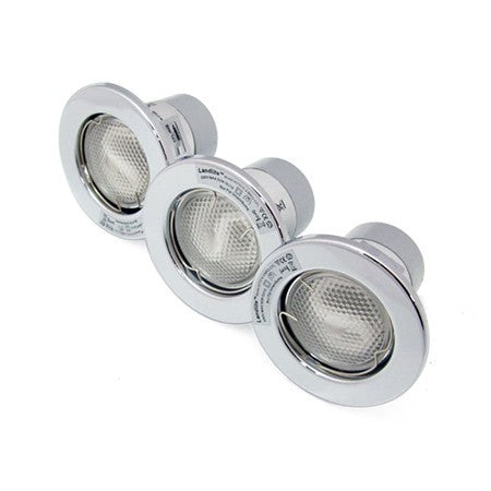 KIT-57A-3X13W CFL-GU10 2700K chrome, DownLight Kits