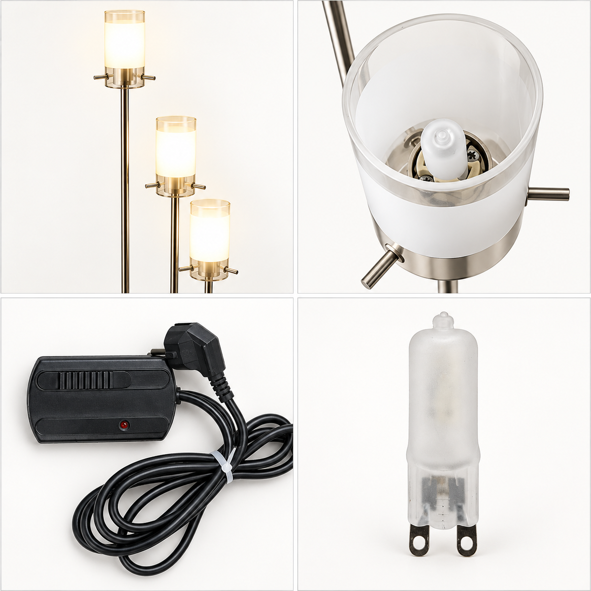 V2056/3F állólámpa – 3×G9 40 W – 6. kép