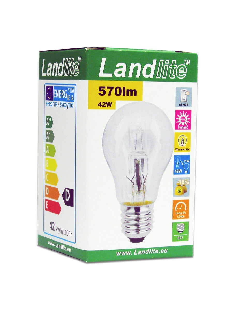HSL-A55-42W E27 Halogen saving lamp