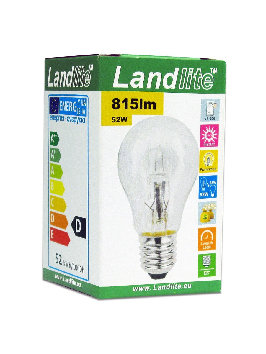 HSL-A55-52W E27 Halogen saving lamp