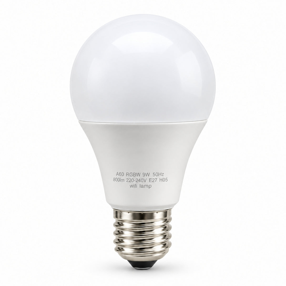 SMAlux A60 RGBW Wi-Fi LED izzó, E27, 9 W, 800 lm