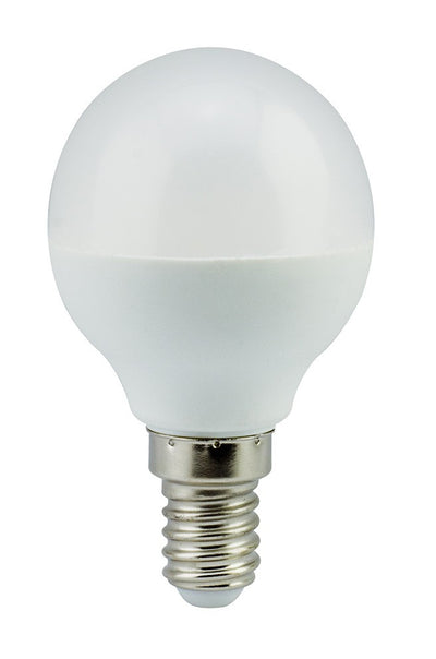 LANDLITE G45 kis gömb LED fényforrás, 6 W, E14, 470 lm, 4000 K, természetes fehér