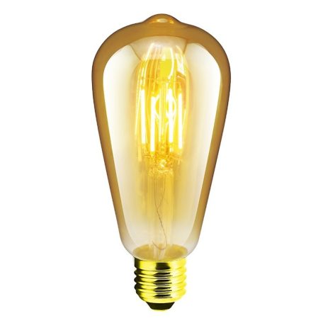 LANDLITE LED filament E27 7,3W ST64 710lm 1700K – dekoratív vintage fényforrás