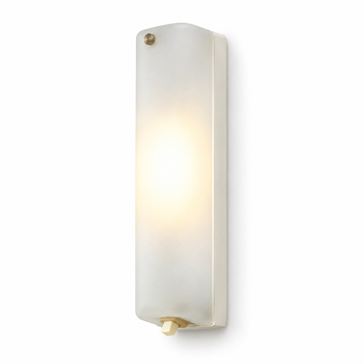 V22154W fali lámpa – 1×E14 40 W, 25 cm, kapcsolóval, matt króm