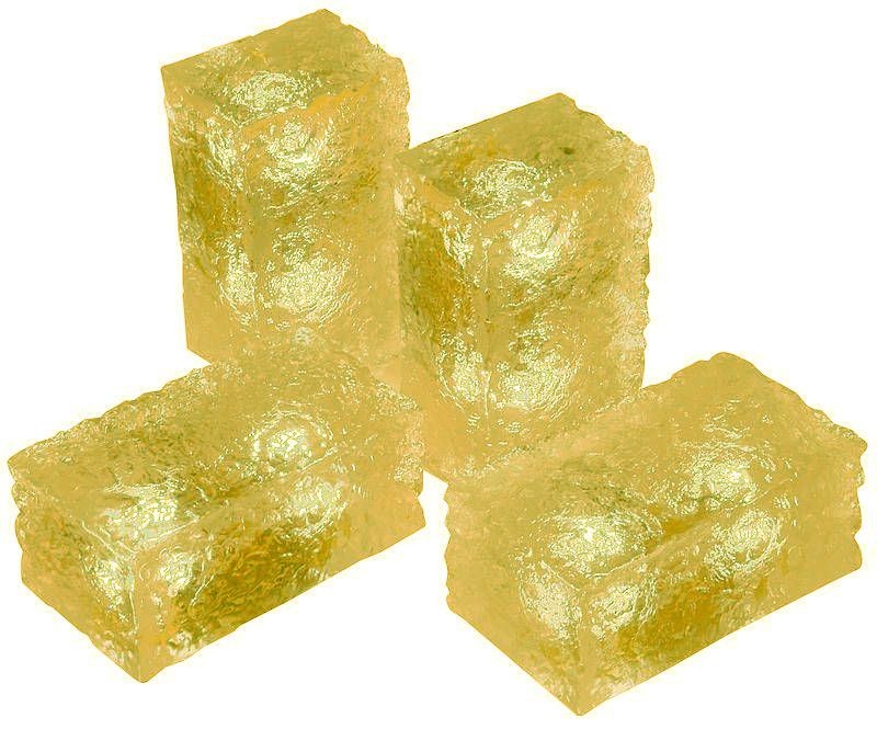 LED Icebrick KIT-5 YELLOW (LED-G11-5X0.5W, sárga), Jégtégla lámpa