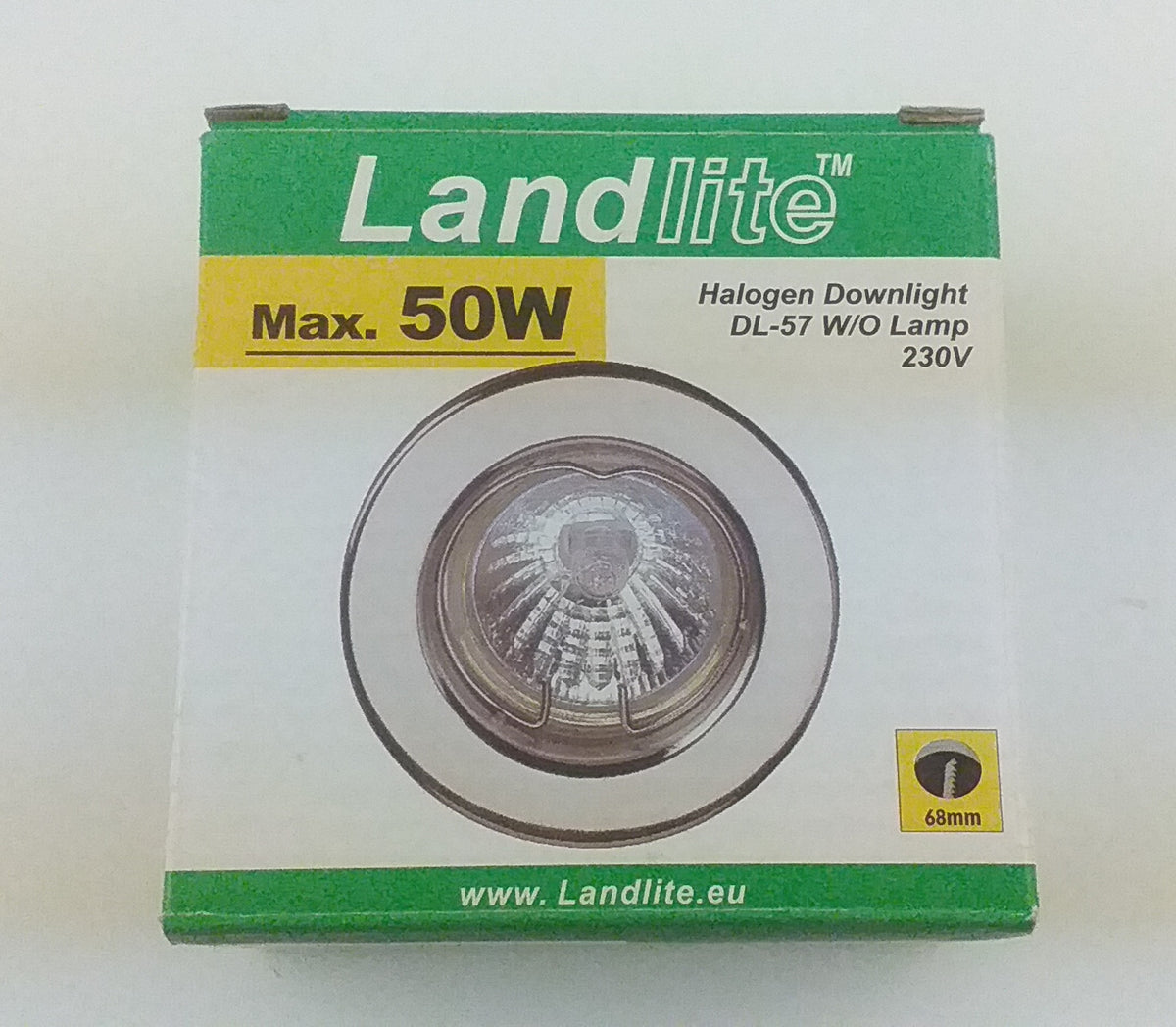 DL-57 (230V) white (WH), Halogen Downlights