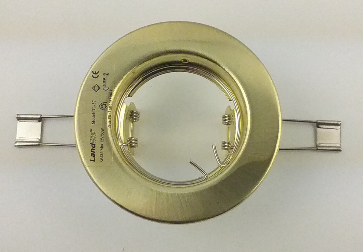 DL-57 (12V) matt brass (M.BP), Halogen Downlights