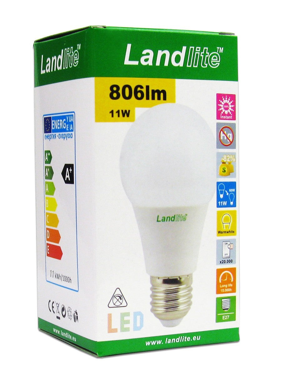 LED-A60-11W/SXW E27, 3000K, LED Lamp
