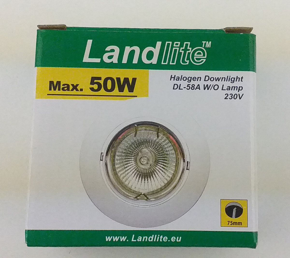 DL-58A 230V chrome, Downlight