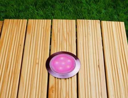 LED-GR01-3X0.5W blue, LED ground lamp kit