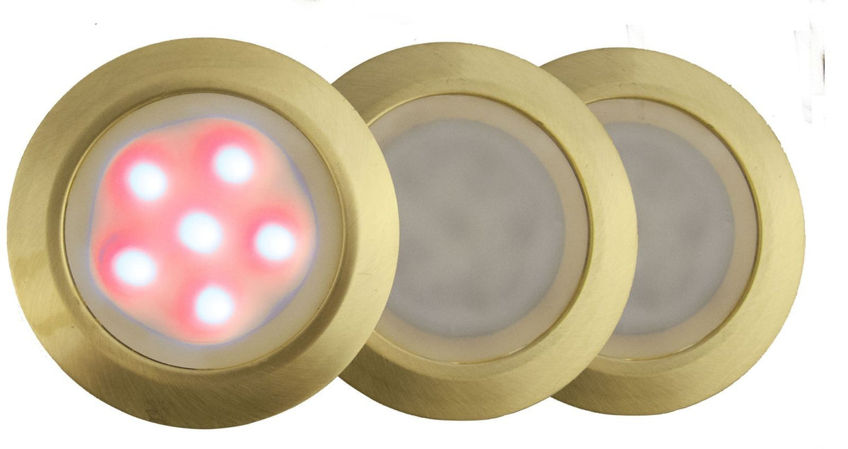 LED-GR01-3X0.5W red, LED ground lamp kit