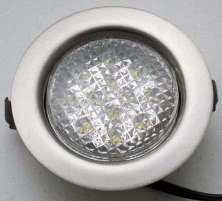 LED-06D-KIT3X1W-12pcs warmwhite LED bulb, chrome, LED Ceiling Lamp Kits