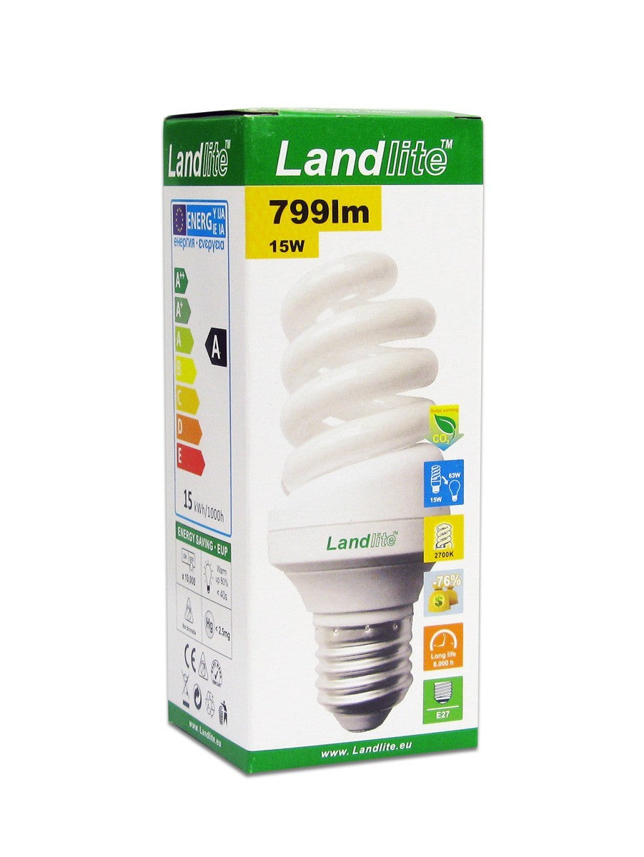 ELH-15W E27 2700K, 8000hours, Energy Saving Lamp *