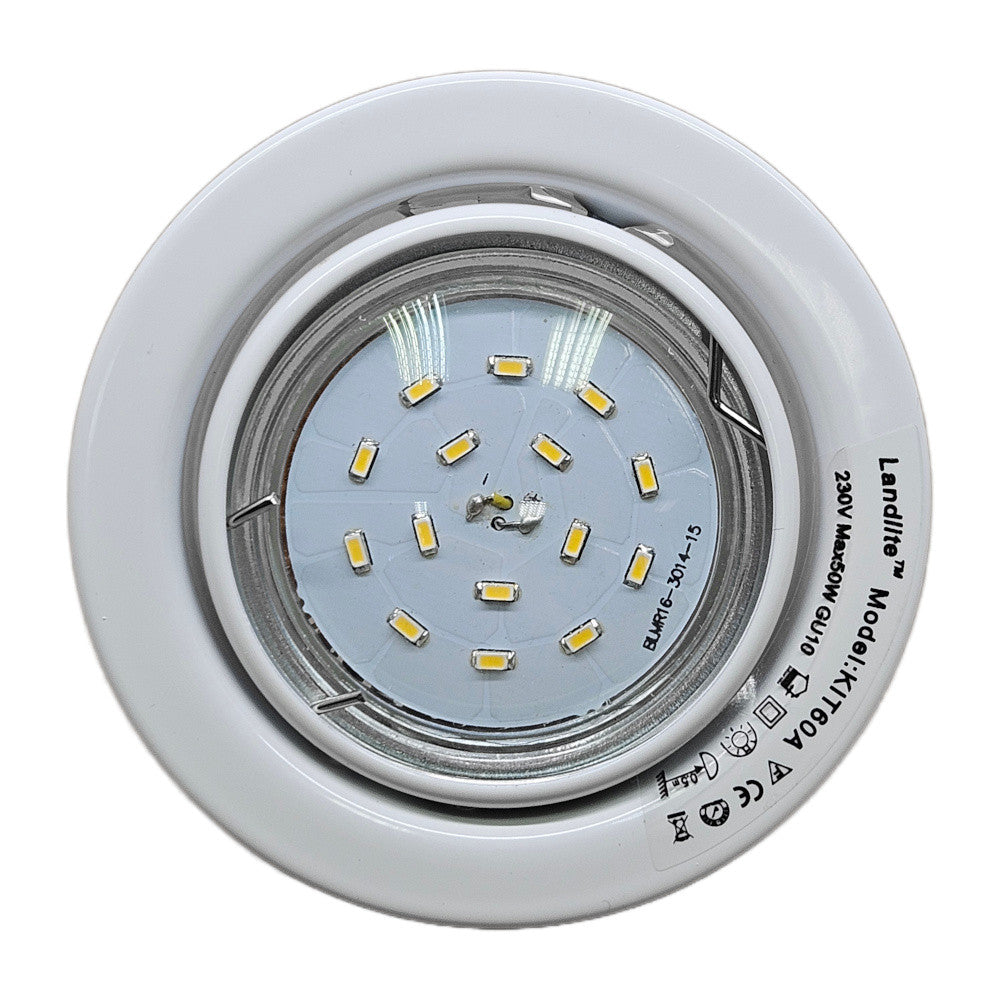KIT-60A-3X1.5W SMD LED GU10/WW, white, LED GU10 Kit