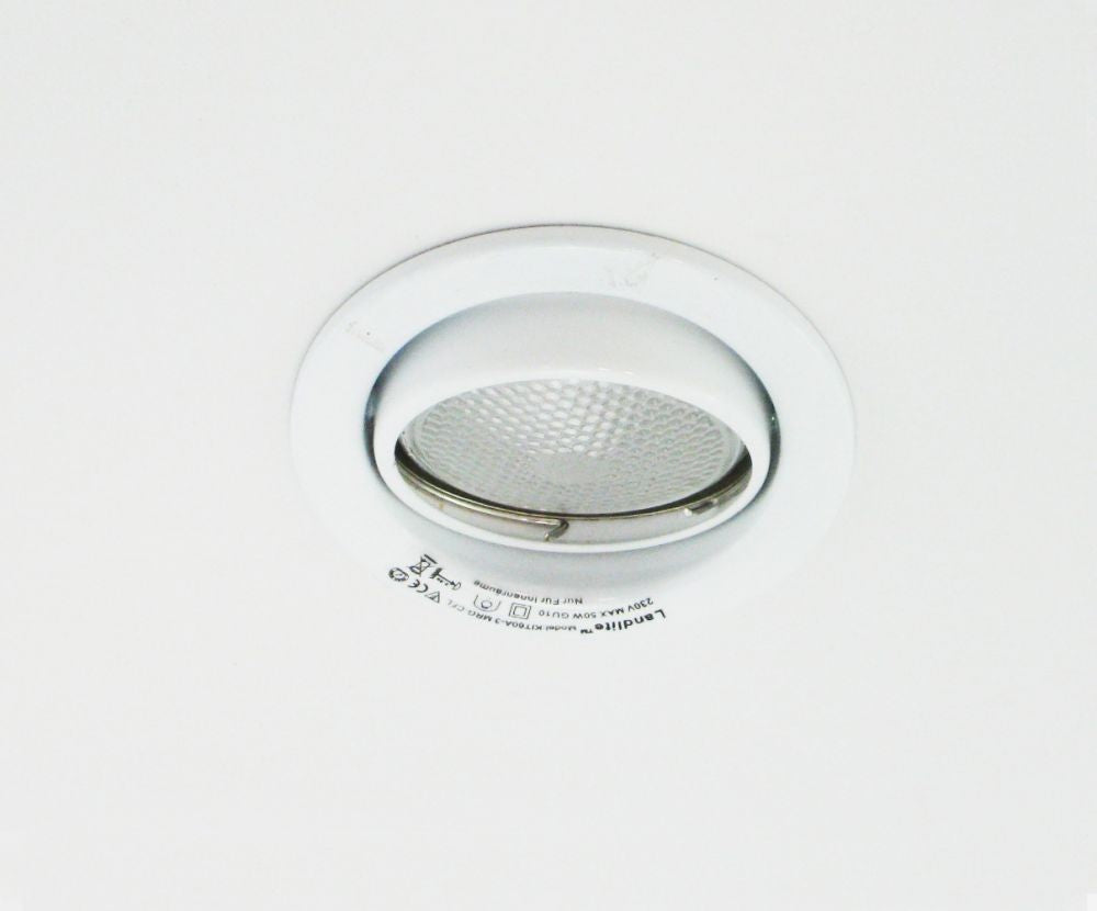 KIT-60A-3X7W CFL-GU10 2700K white, DownLight Kits