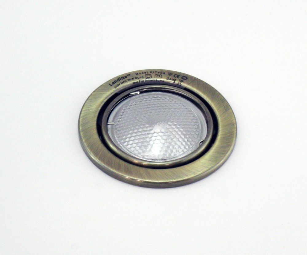 KIT-60-3X7W CFL-GU10 2700K antique bronze, DownLight Kits