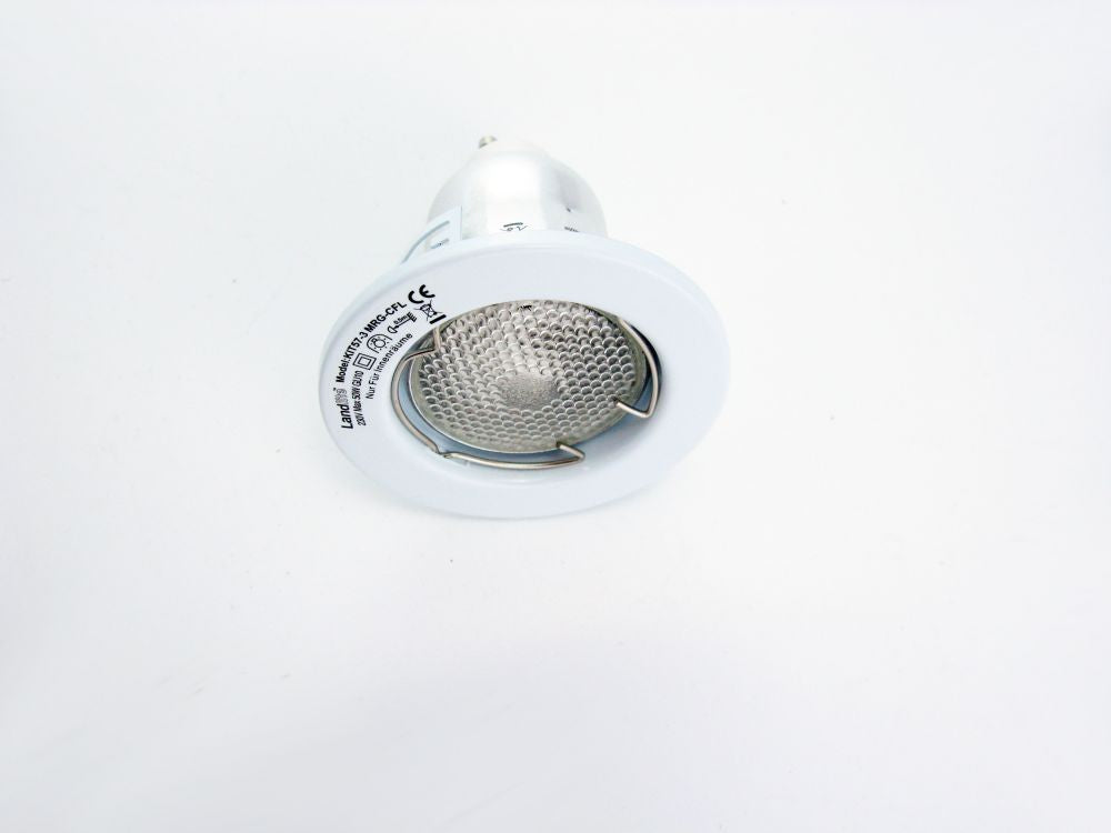 KIT-57A-3X7W CFL-GU10 2700K, white, DownLight Kits