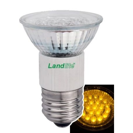 LANDLITE LED E27 1,5W 45lm – sárga spot fényforrás