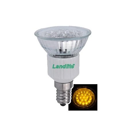LANDLITE LED E14 1,5W 45lm – sárga spot
