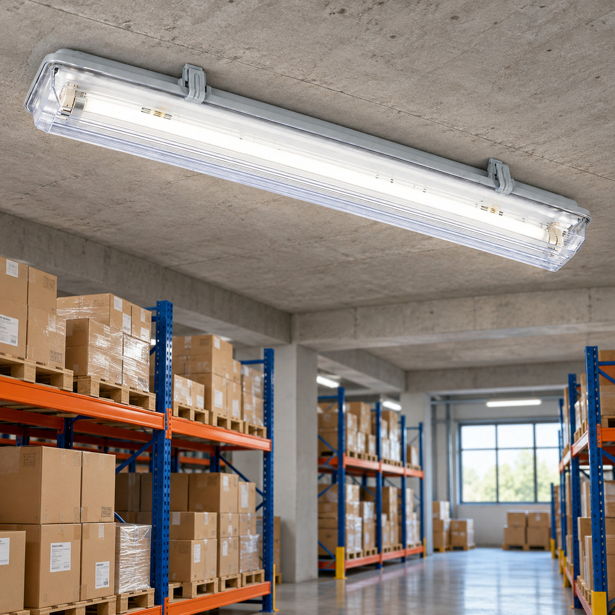 CLF/S 1-36 vízálló lámpatest – 1×36 W, T8, IP65 – 6. kép