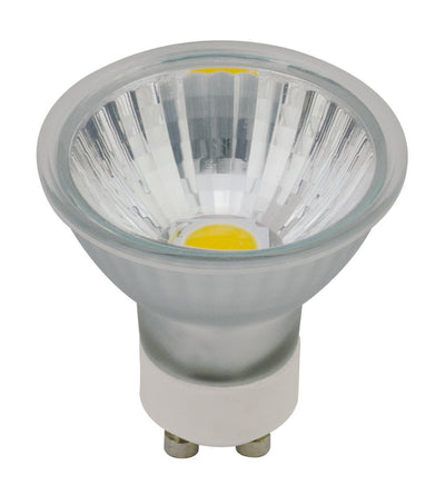 LANDLITE LED spot izzó GU10, 4 W, 250 lm, 2800 K melegfehér, üveg – LED-GU10-4W/COB