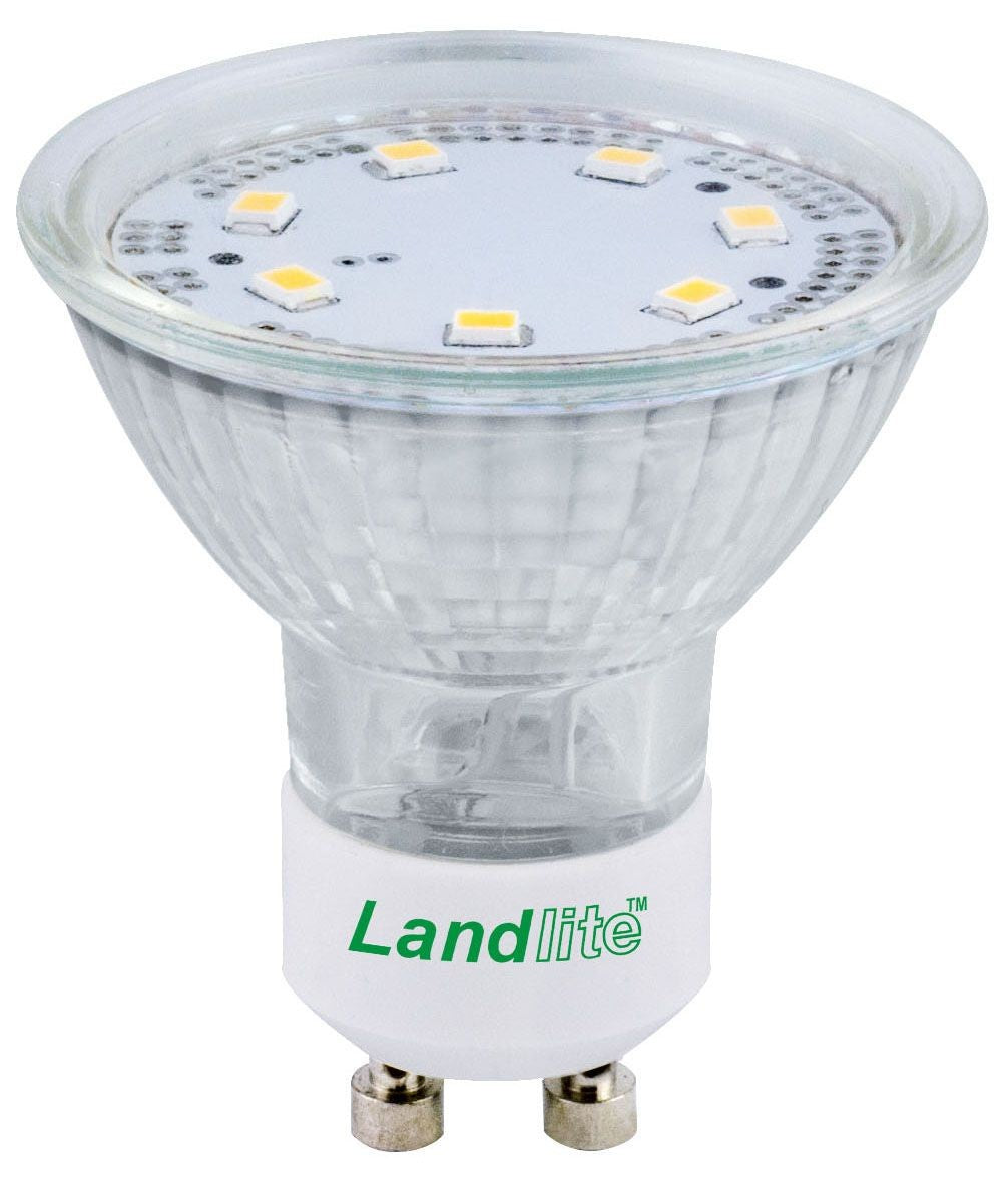 LED-GU10-4W/SMD, 2800K, 250 lm, LED lamp