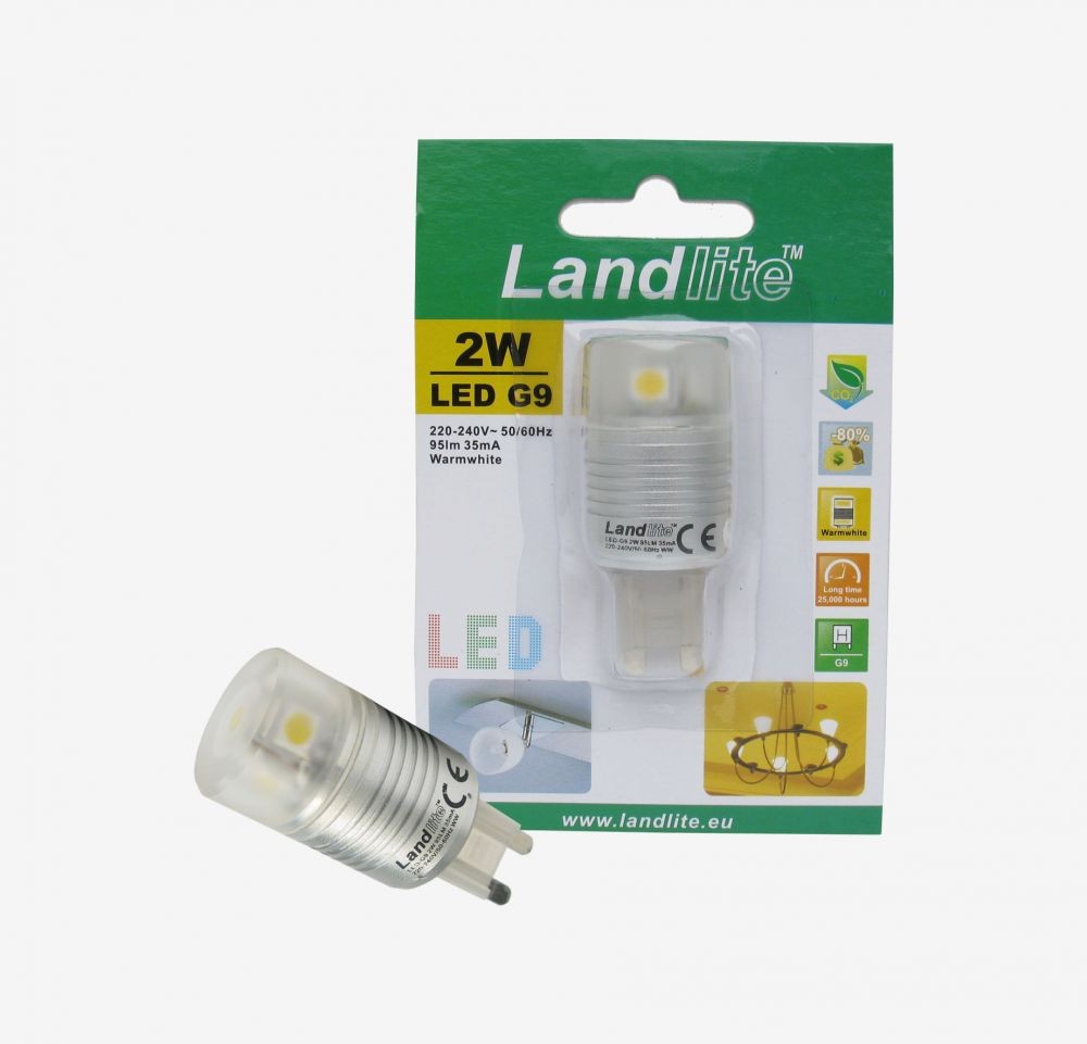LED-G9-2W 3000K, LED Lamp