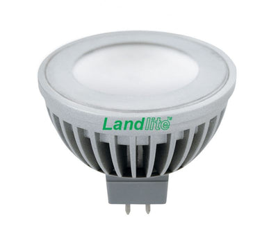 LANDLITE LED spot izzó GU5.3, MR16, 4 W, 250 lm, 2700 K melegfehér, 12 V – LED-MR16