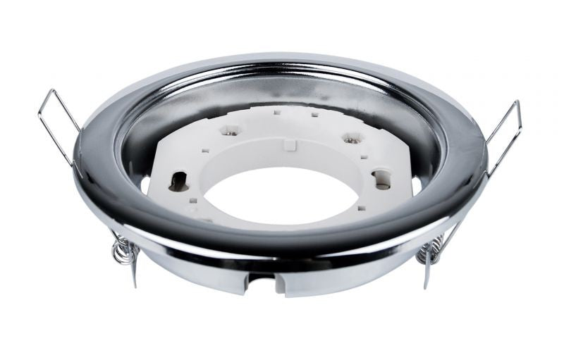 DL-09-GX53 230V mat chrome, recessed downlight