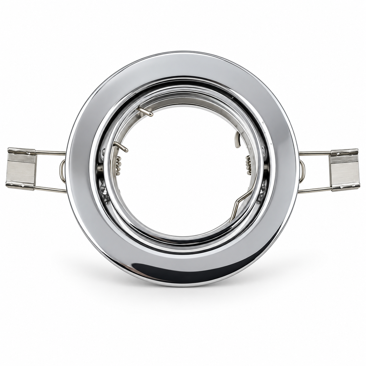 DL-60 recessed downlight – 230 V, chrome, industrial pack