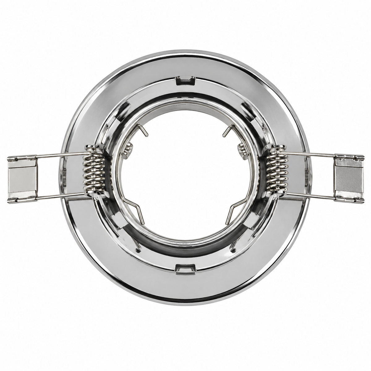 DL-60 recessed downlight – 230 V, chrome, industrial pack