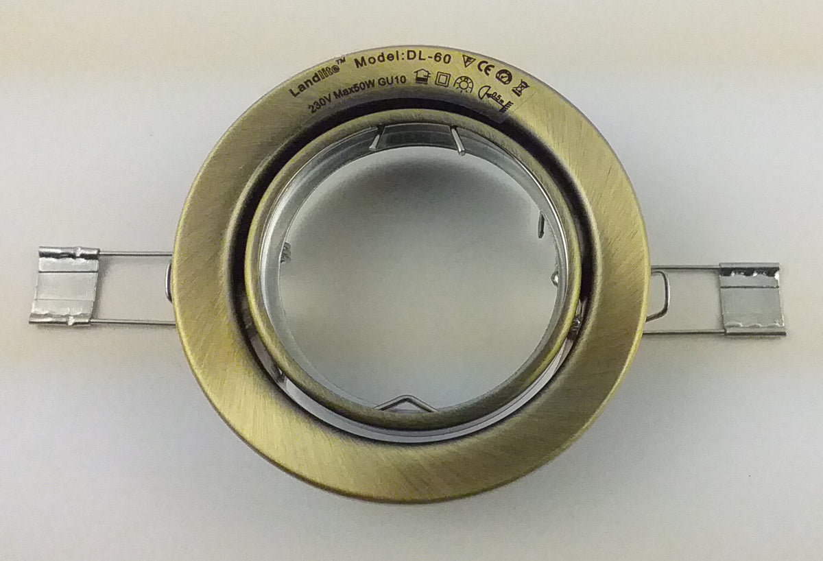 DL-60 (230V) antique bronze, Downlight, industrial package