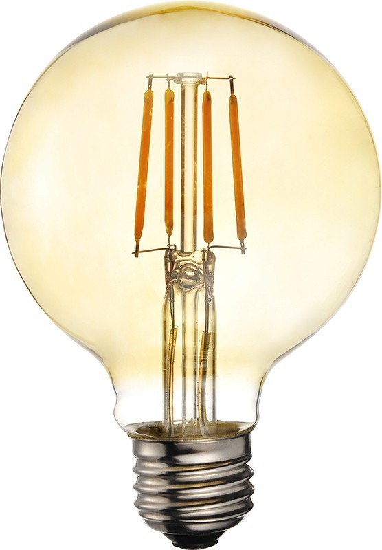 LANDLITE LED filament E27 7,3W G95 710lm 1700K – dekoratív vintage fényforrás – 01CEL485 – 2
