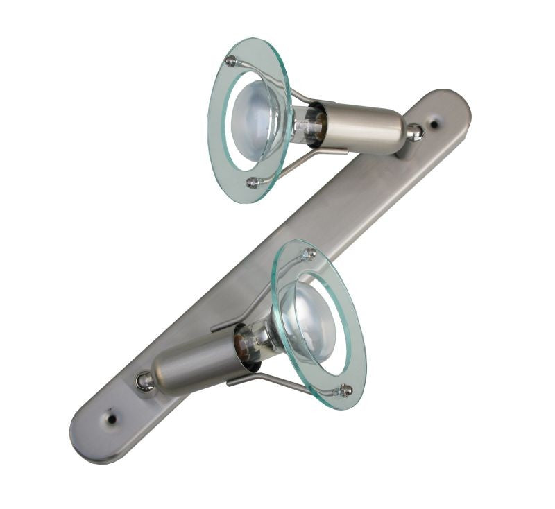 CLB-200 spotlámpa – 2×40 W, R50/E14, sárgaréz – 5. kép