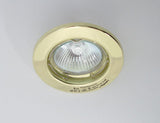 KIT-711-3 (KIT-57-3) halogén beépíthető szett – 3×20 W, 12 V, sárgaréz
