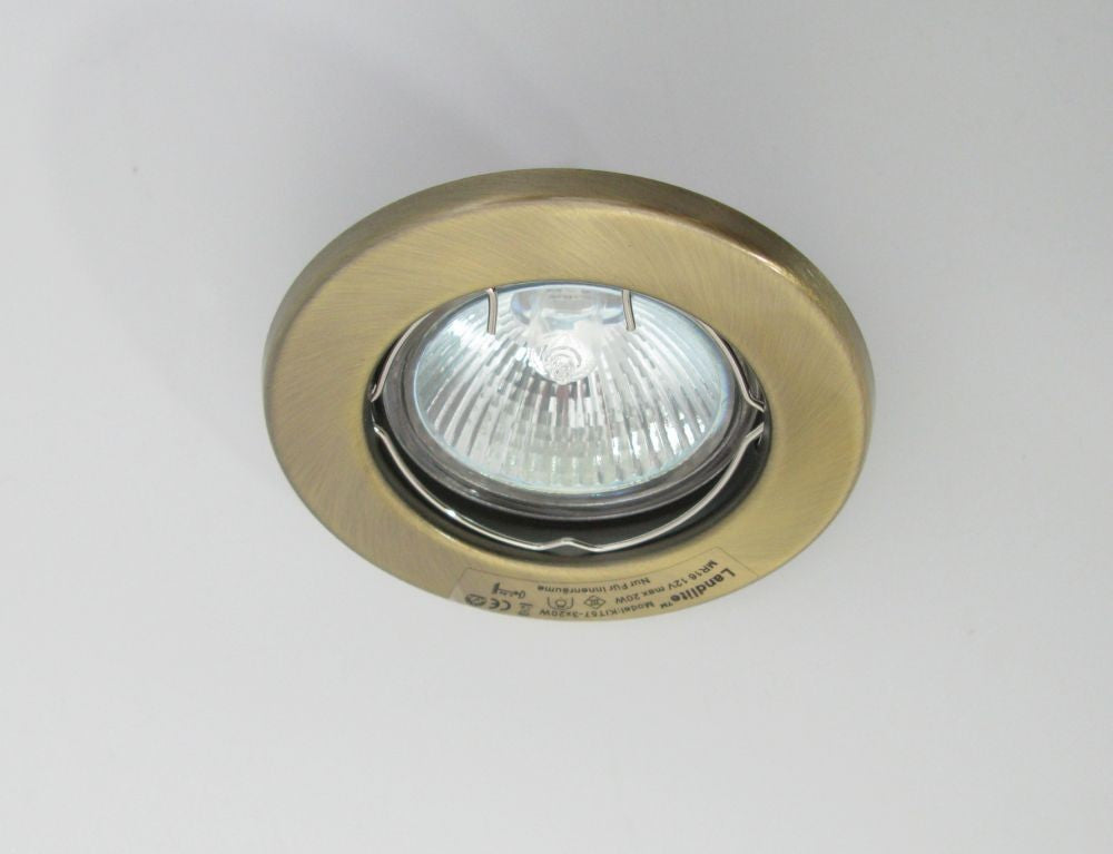 KIT-711-3 (KIT-57-3, 3X12V 20W) antique bronze, Halogen Kits