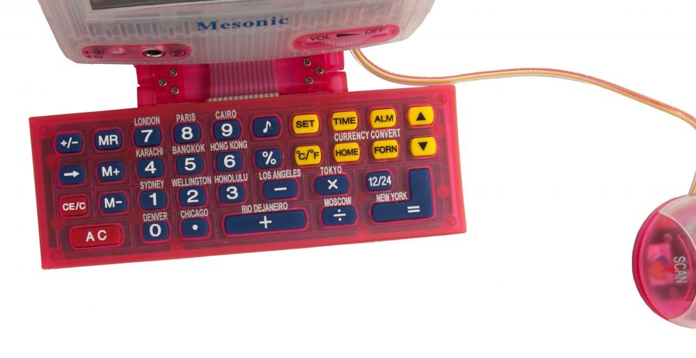 MS-2000A számítógép rádió – piros – 3. kép