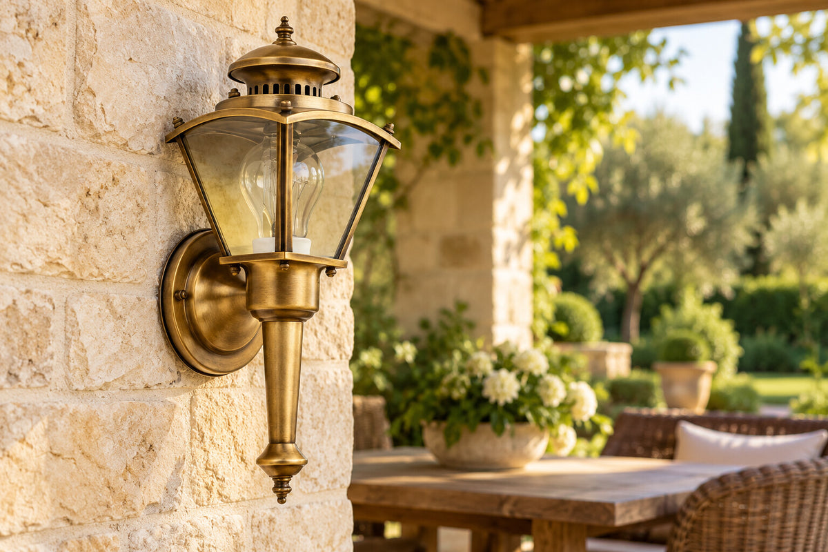 MB309-1 kültéri lámpás – antik bronz – 3. kép