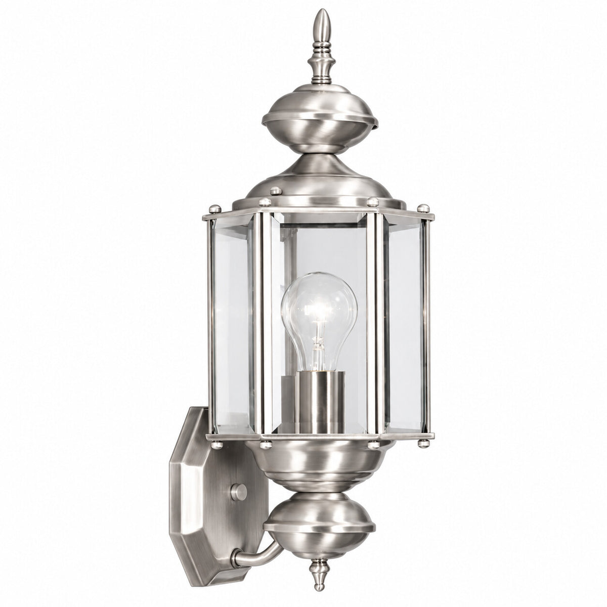MB302-1 kültéri lámpás – 1×100 W, nikkel