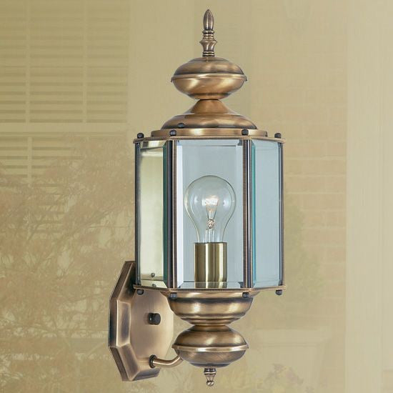 MB302-1 kültéri lámpás – 1×100 W, antik bronz – 2. kép