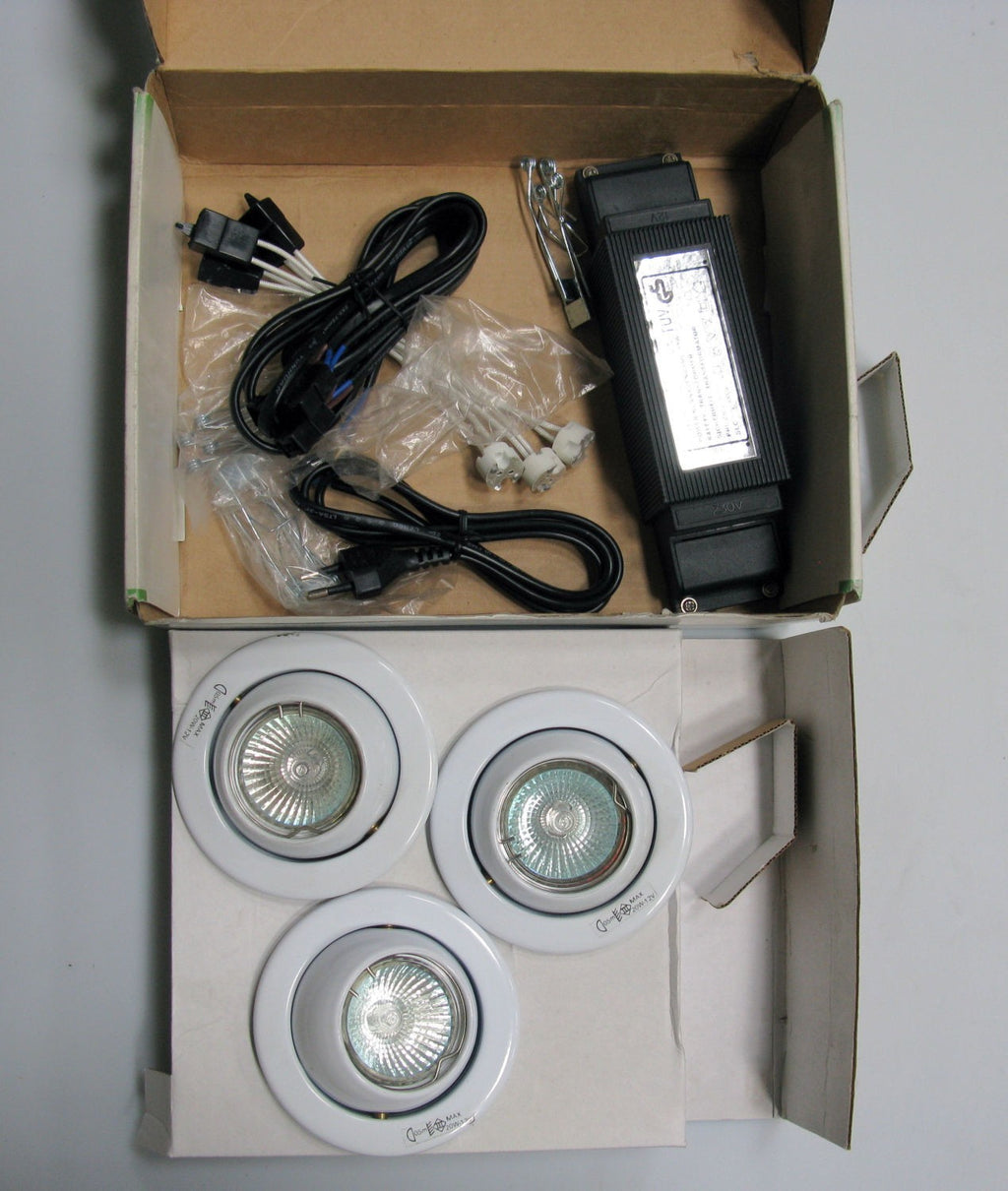 KIT-510-5 halogén beépíthető szett – fehér – 3. kép